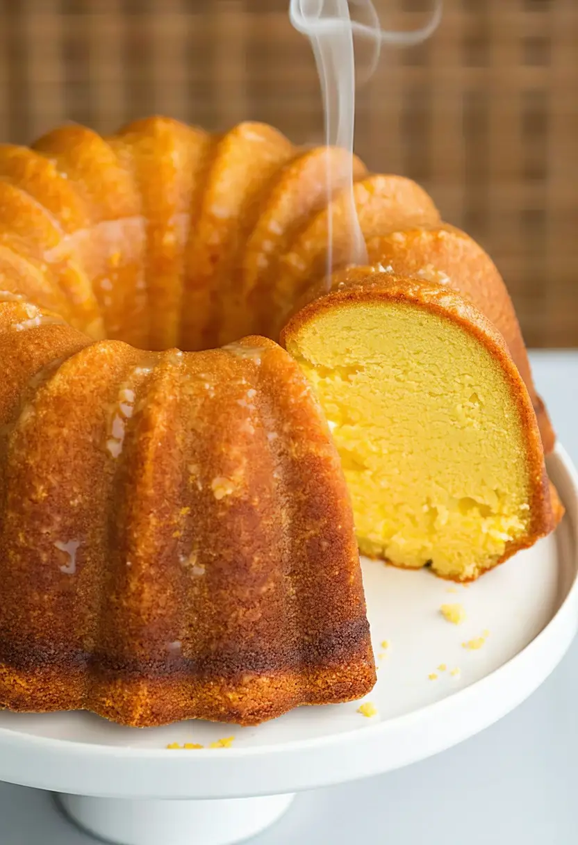 Bolo de Flocão de Milho