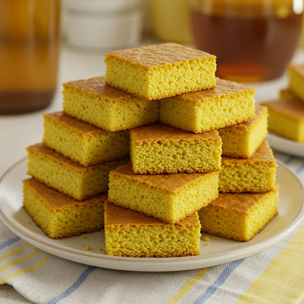 Bolo de Fubá Cozido