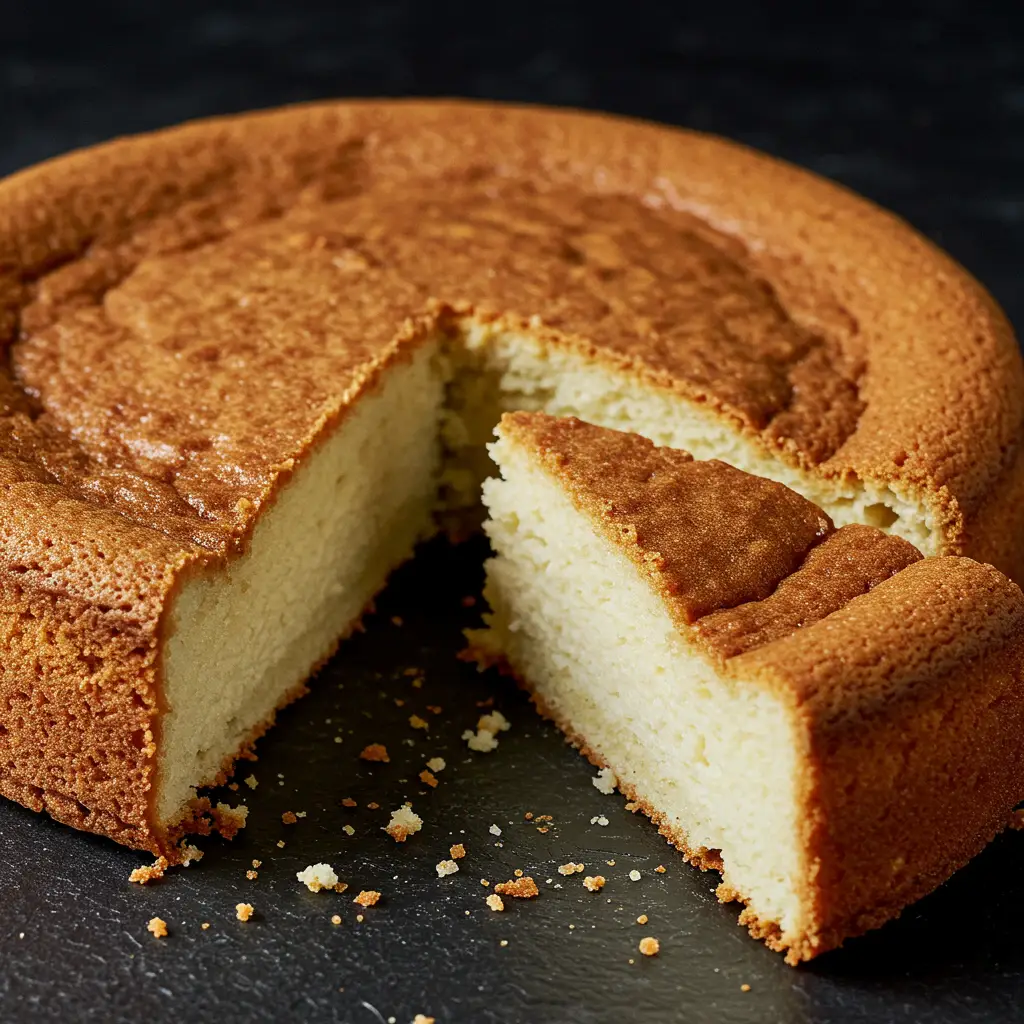 Bolo de Fubá Cremoso