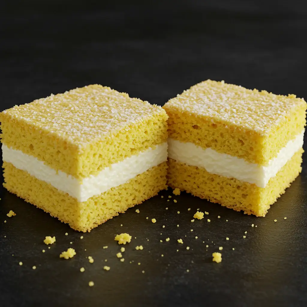 Bolo de Fubá Cremoso