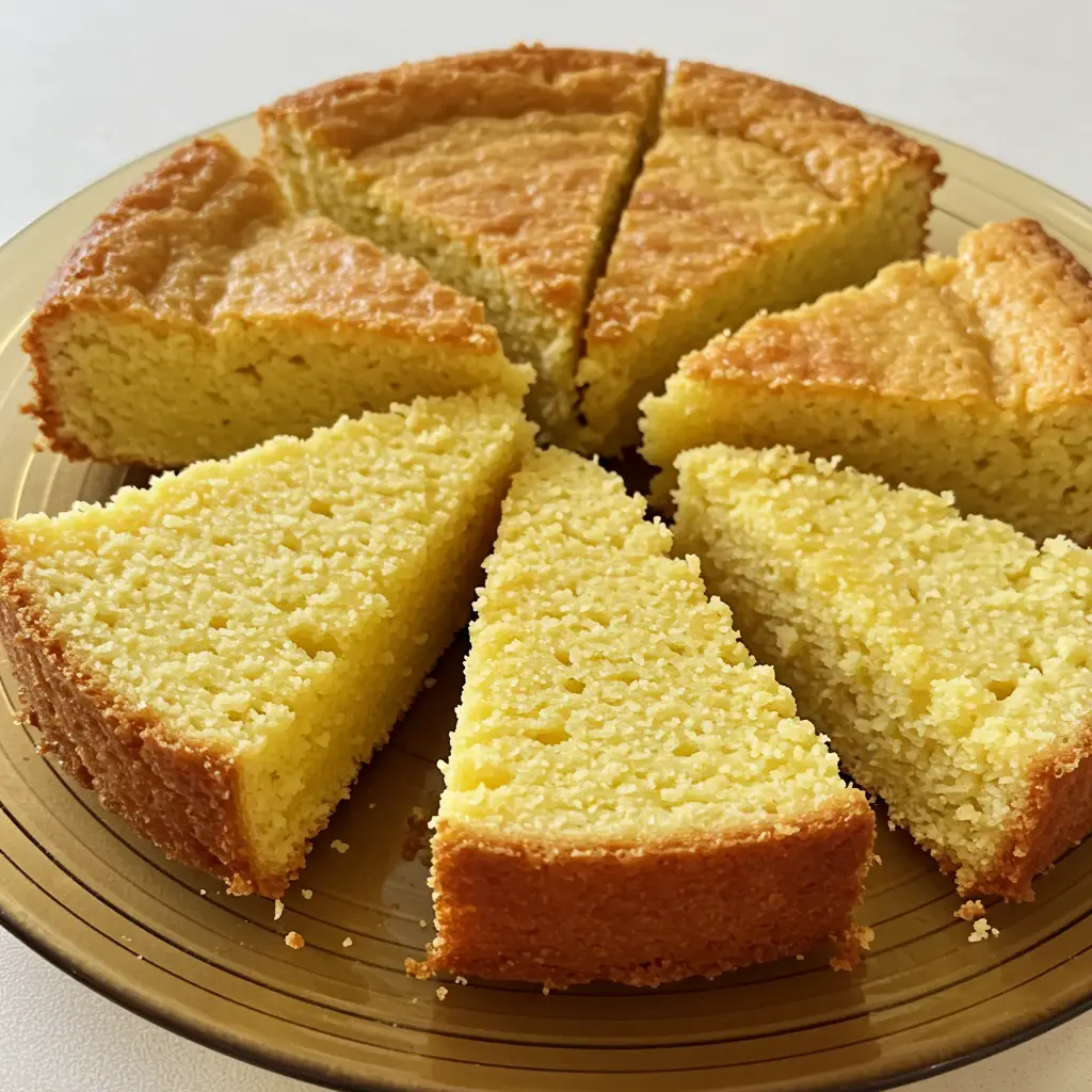 Bolo de Fubá Cremoso