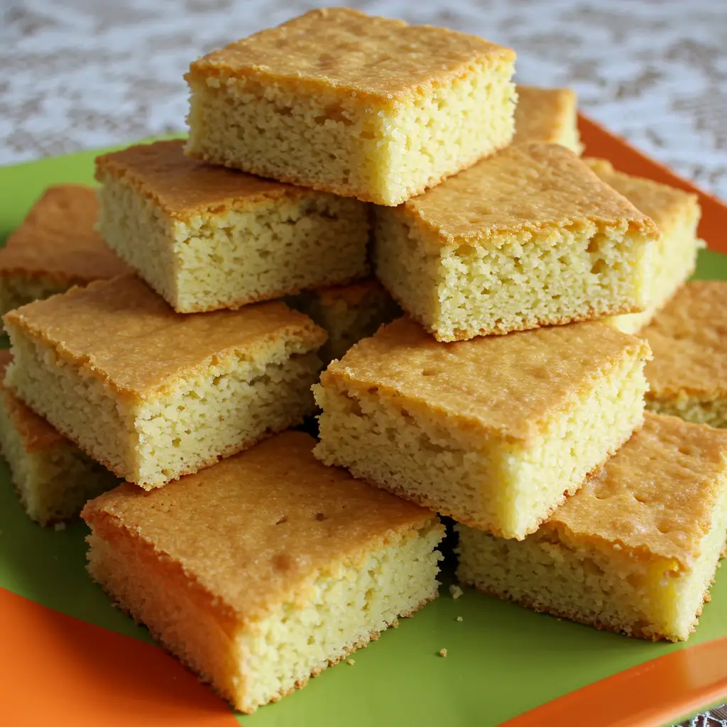 Bolo de Fubá Cremoso