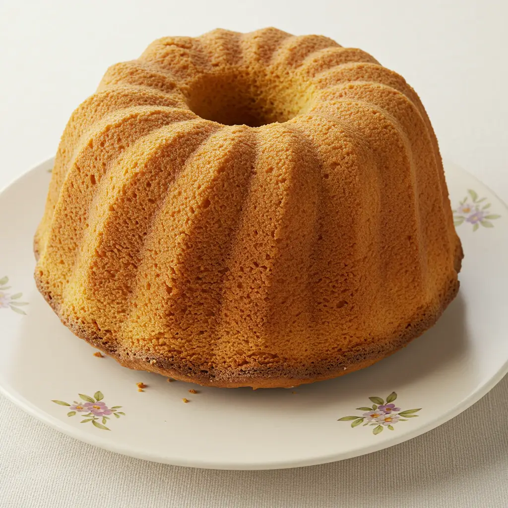 Bolo de Fubá Cremoso