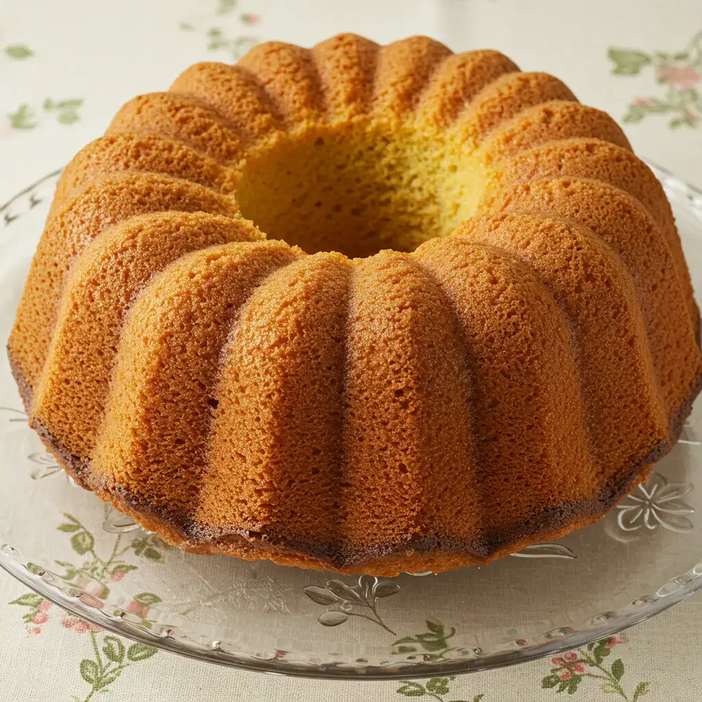 Bolo de Fubá Cremoso