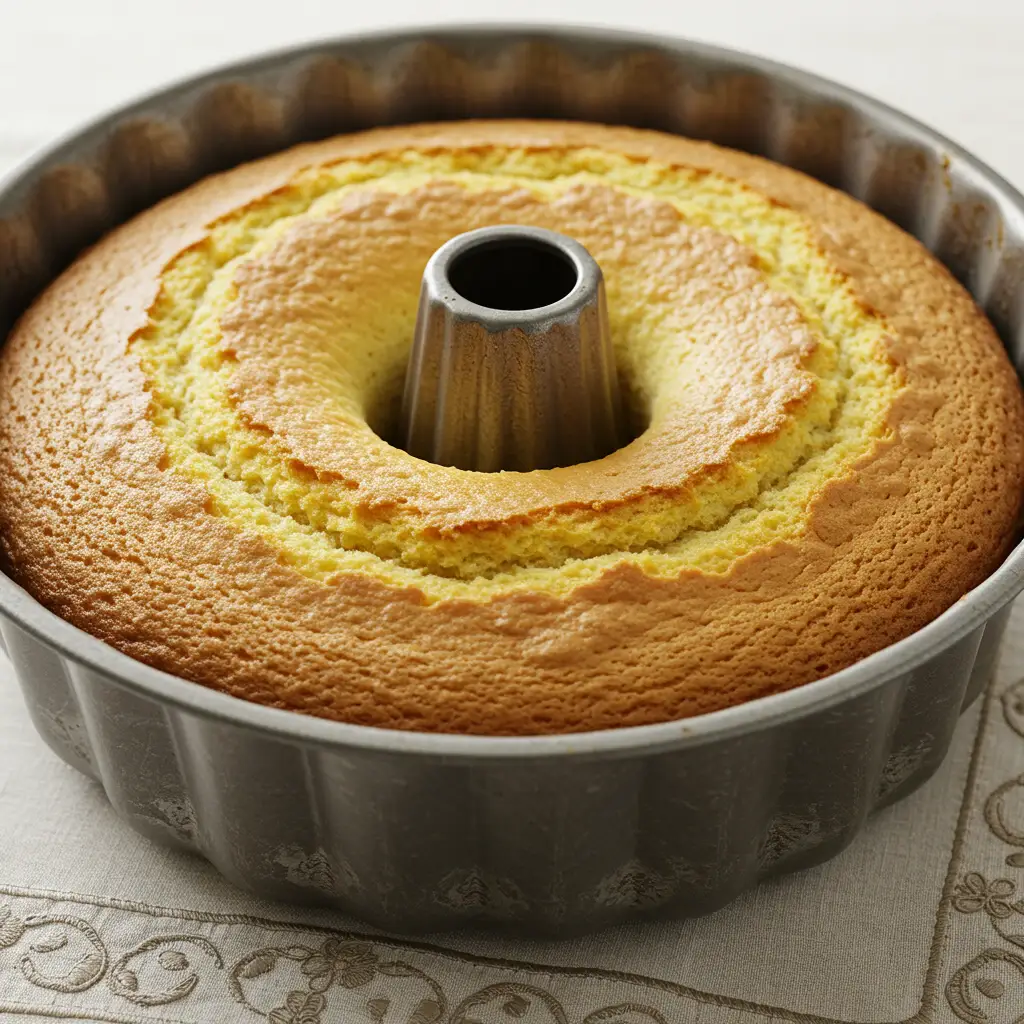 Bolo de Fubá Cremoso