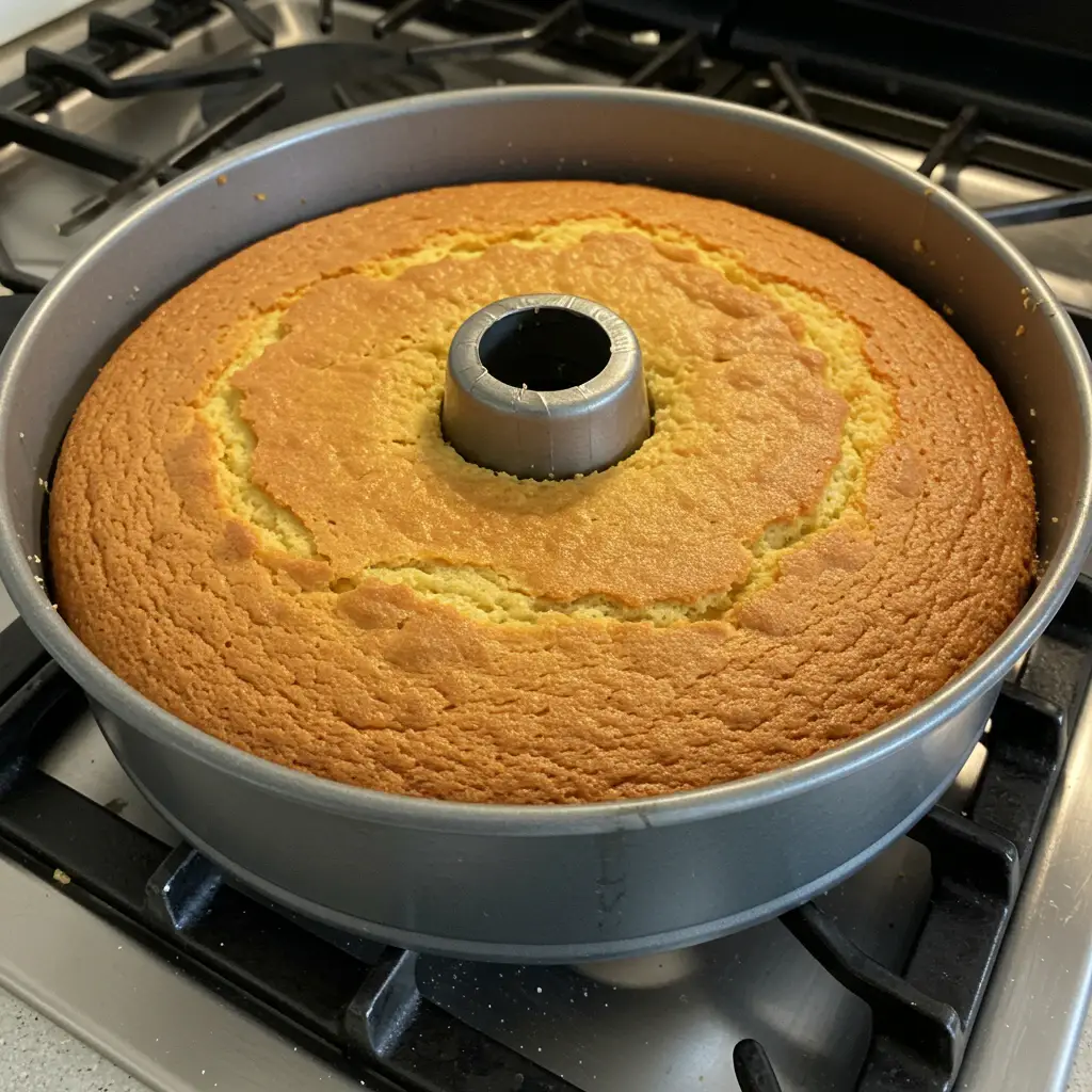 Bolo de Fubá Cremoso
