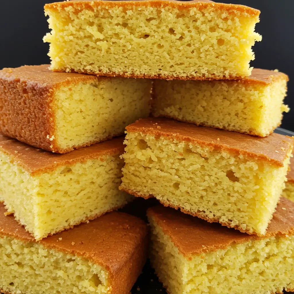 Bolo de Fubá Cremoso