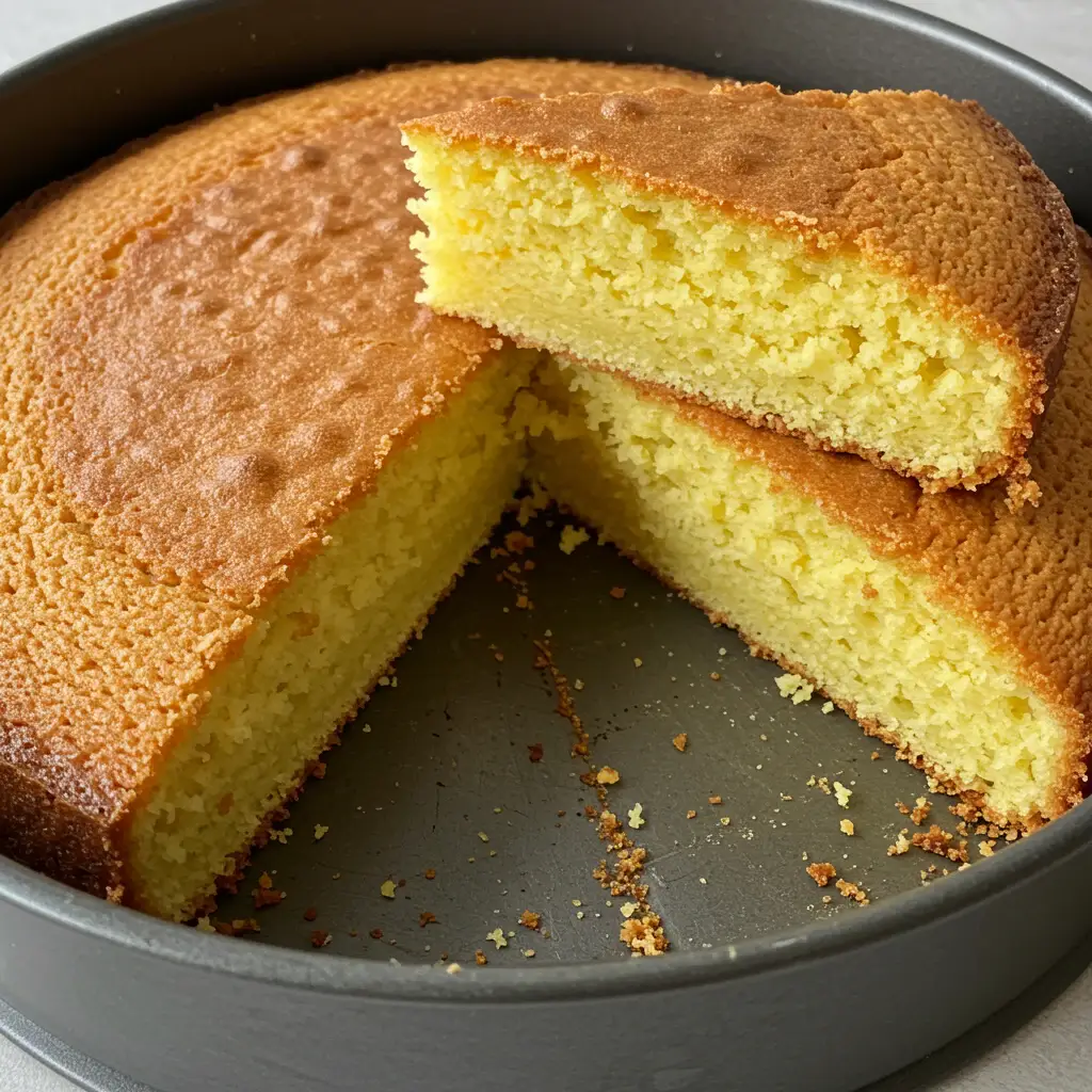 Bolo de Fubá Cremoso