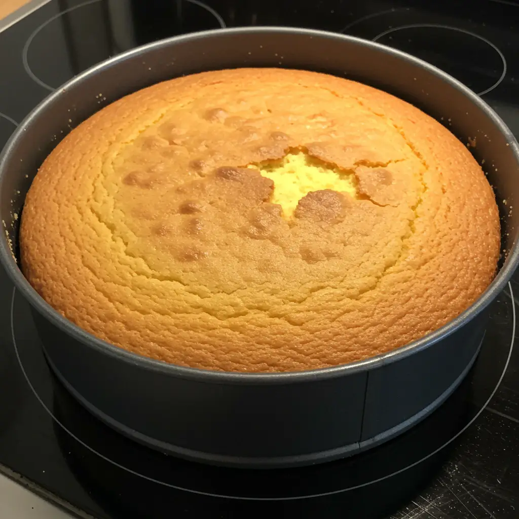 Bolo de Fubá Cremoso