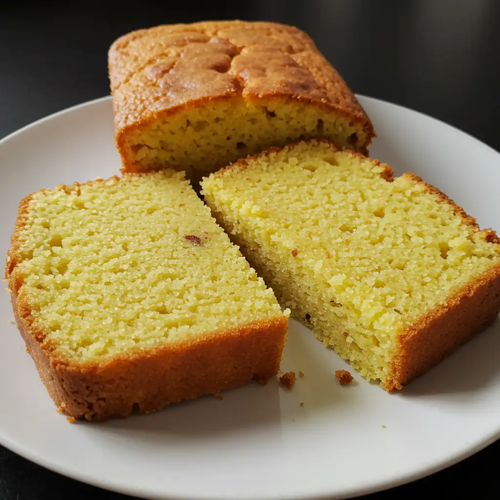 Bolo de Fubá Cremoso
