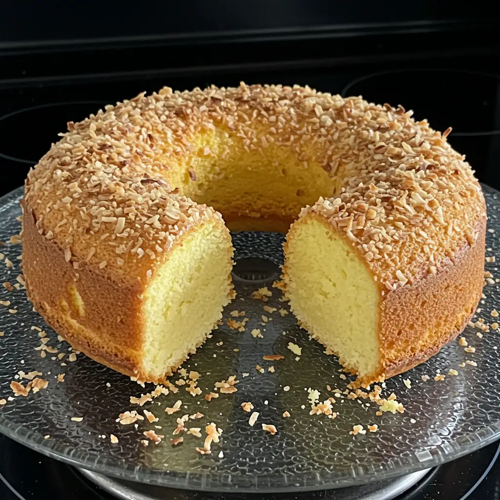 Bolo de Fubá Cremoso