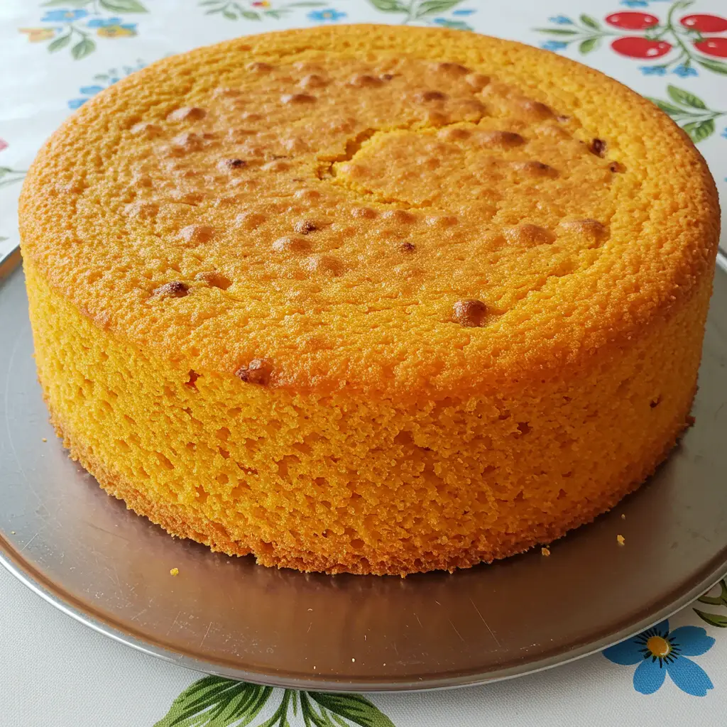 Bolo de Fubá Cremoso