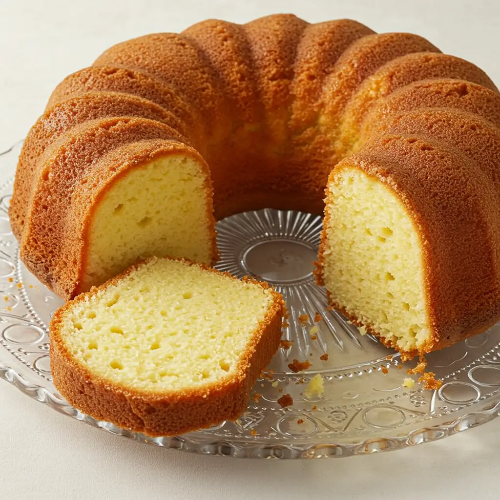 Bolo de Fubá Cremoso