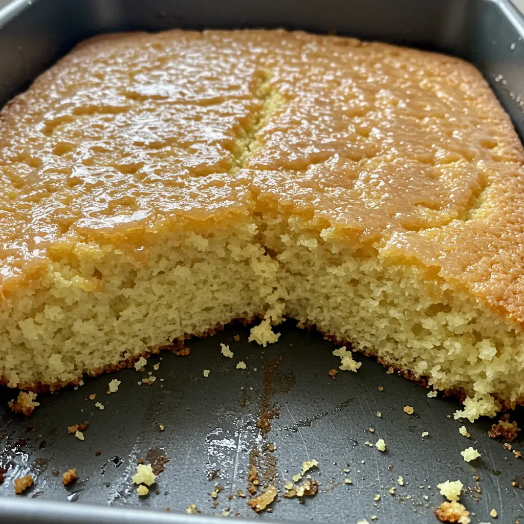 Bolo de Fubá Cremoso