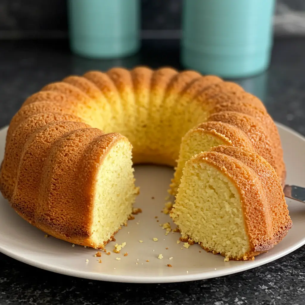 Bolo de Fubá Cremoso