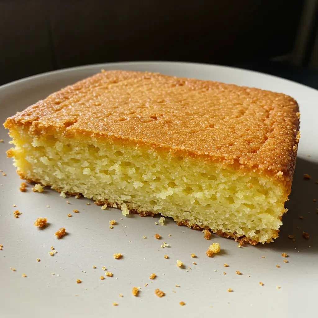 Bolo de Fubá Cremoso