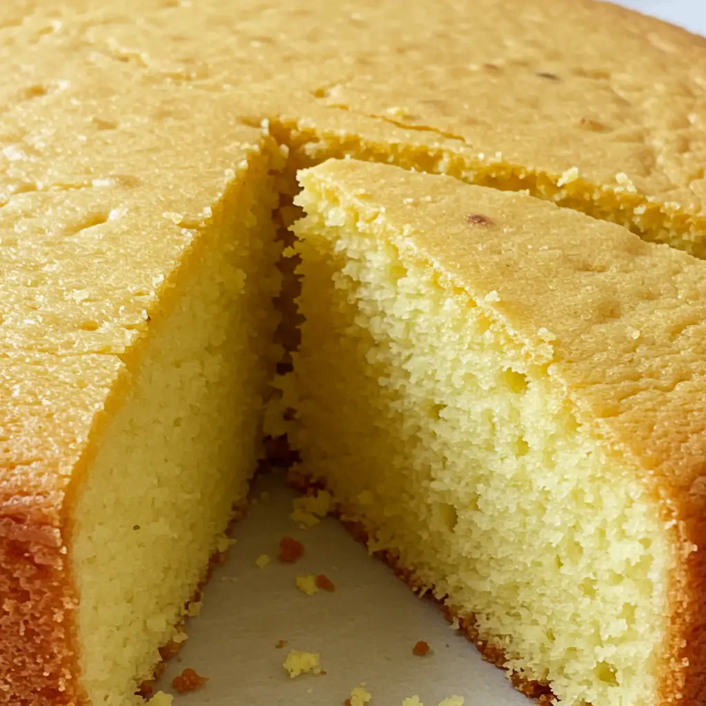 Bolo de Fubá Cremoso