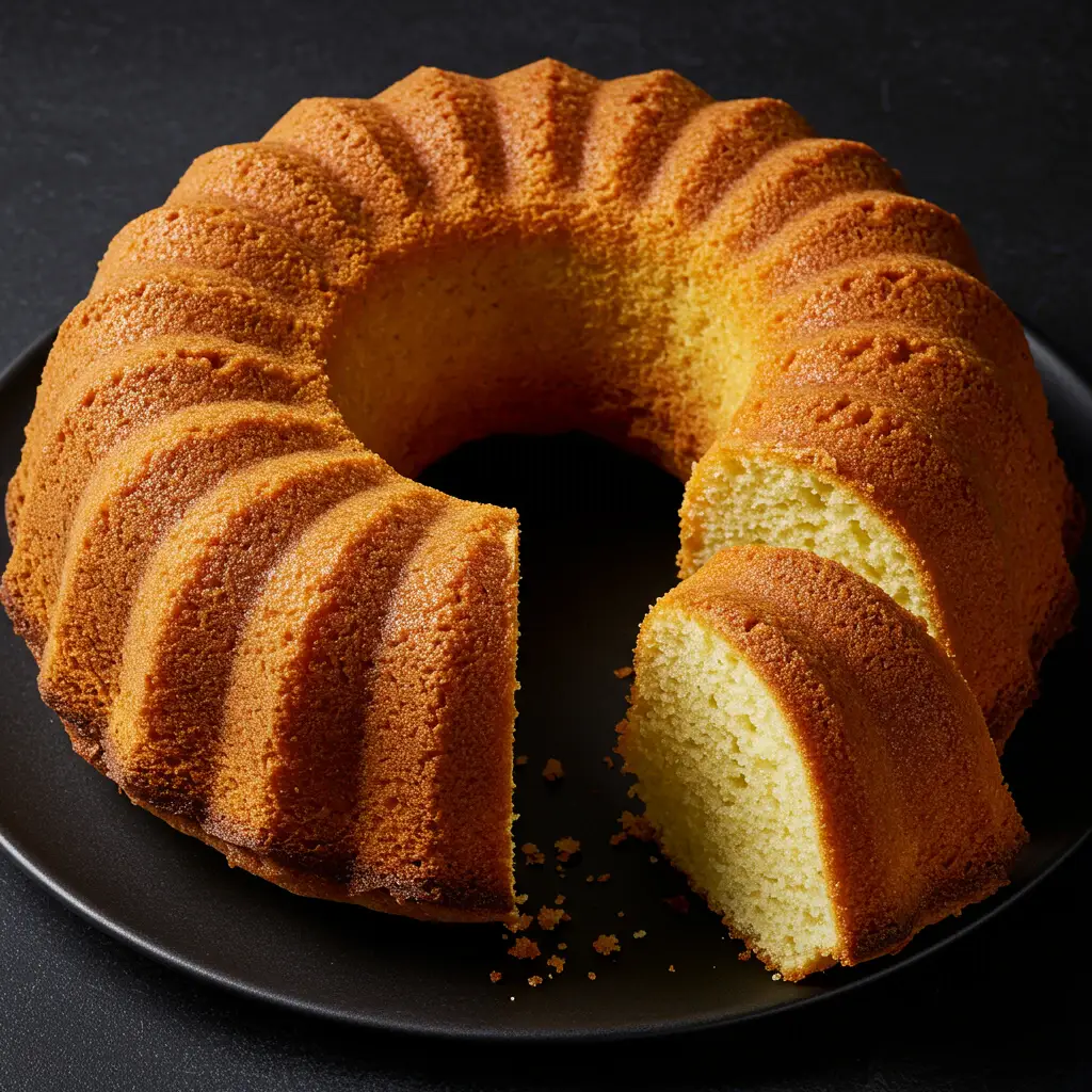 Bolo de Fubá Cremoso