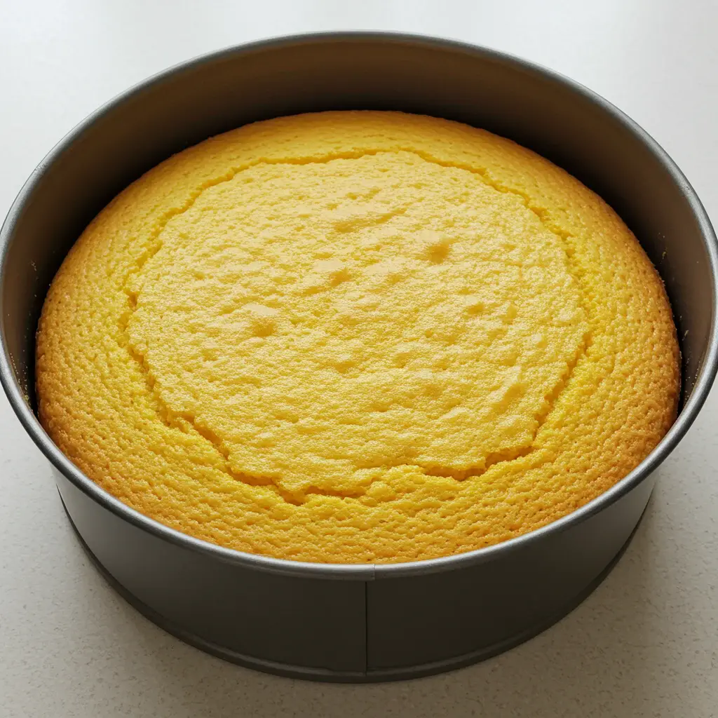 Bolo de Fubá Cremoso