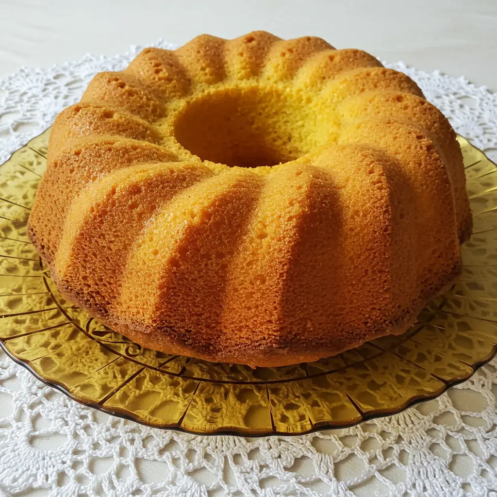 Bolo de Fubá Cremoso