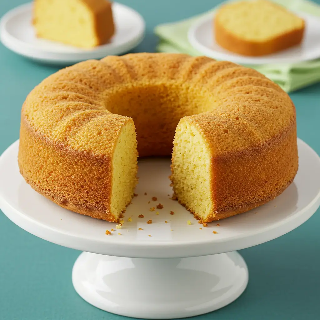 Bolo de Fubá Cremoso