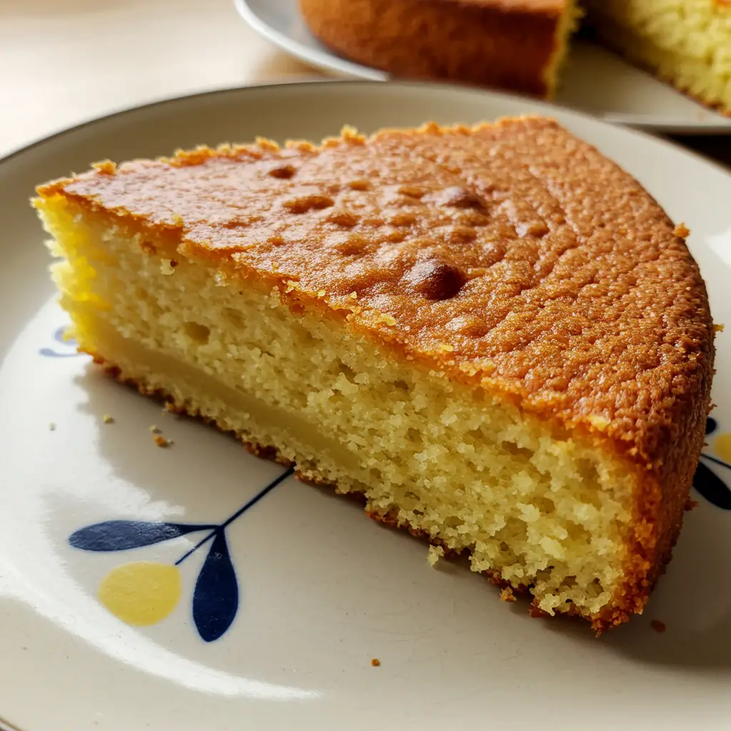 Bolo de Fubá Cremoso