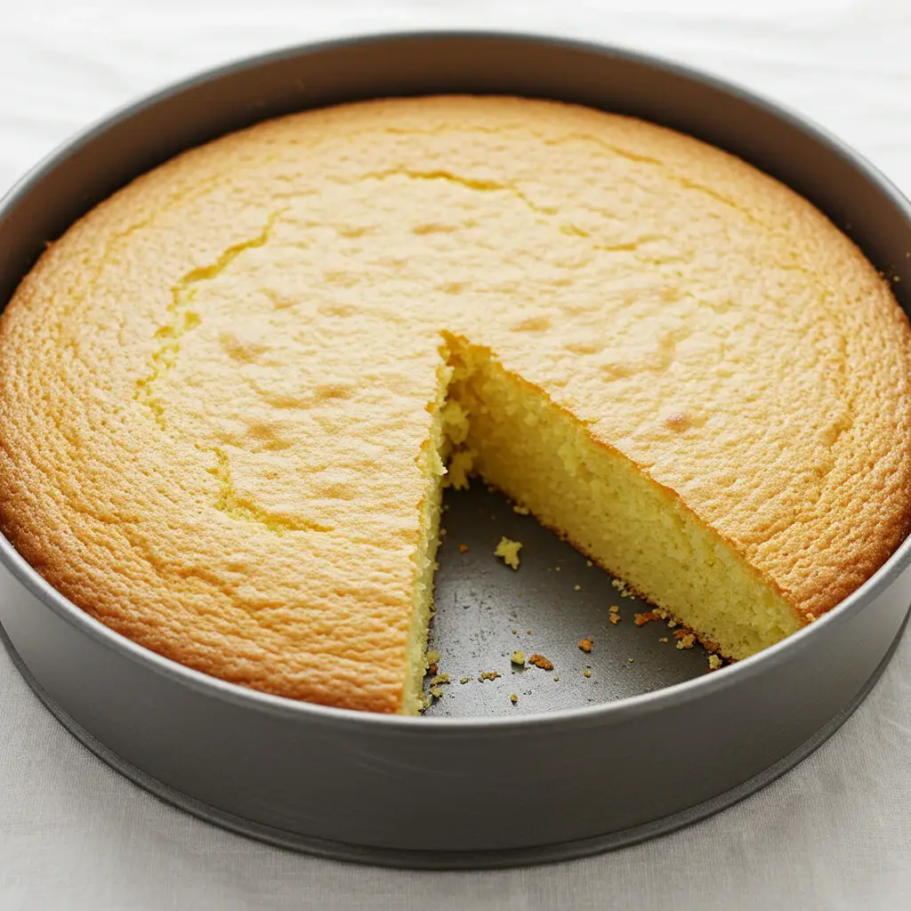 Bolo de Fubá Cremoso
