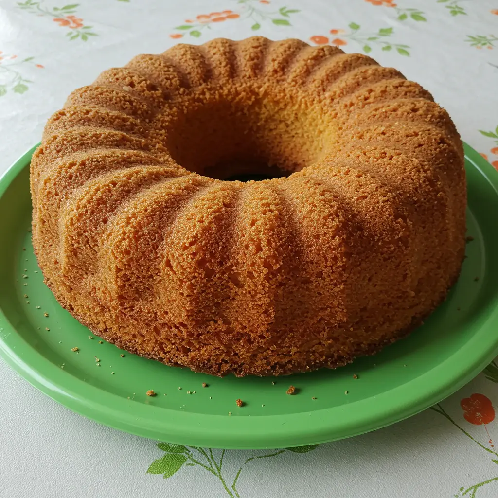 Bolo de Fubá Cremoso