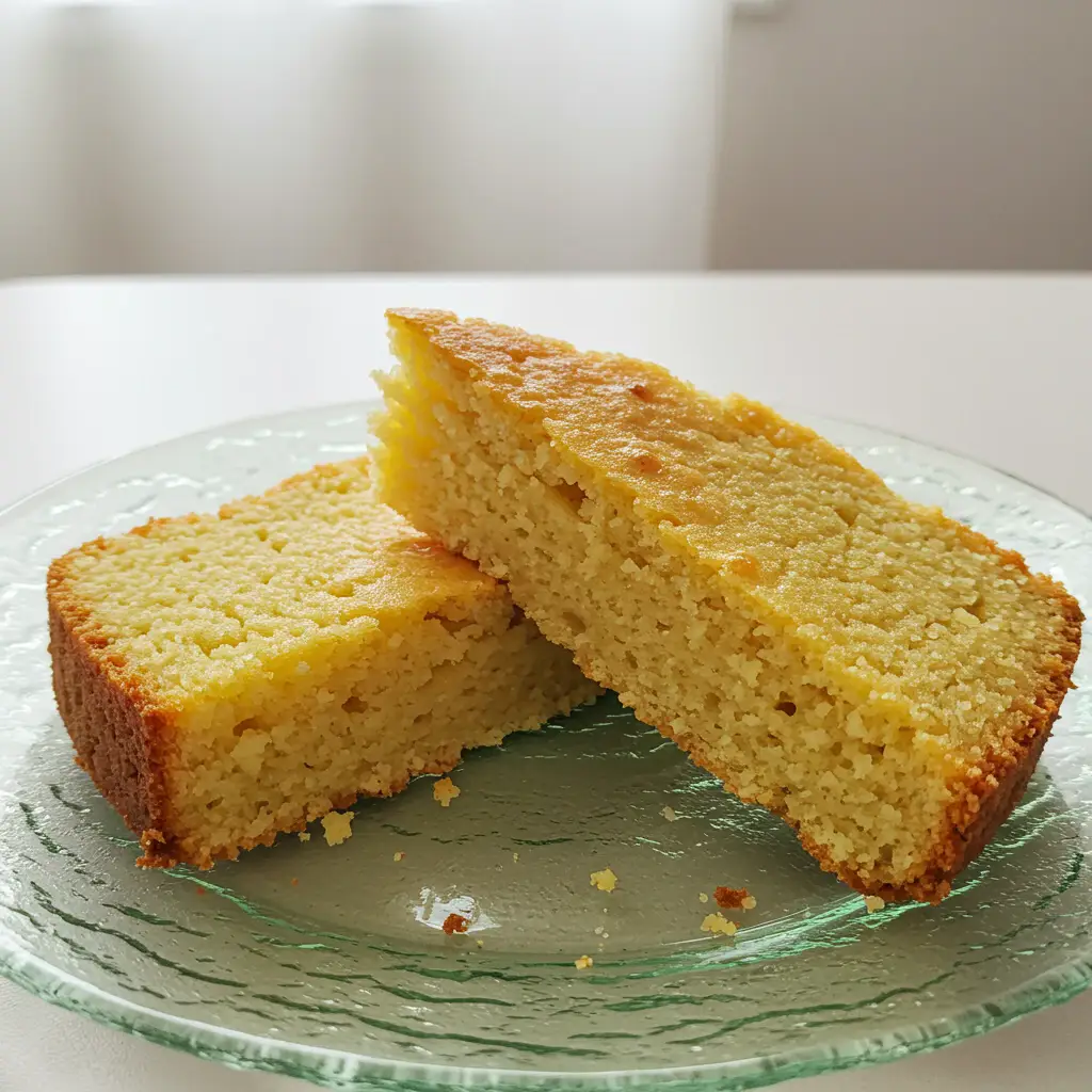 Bolo de Fubá Cremoso