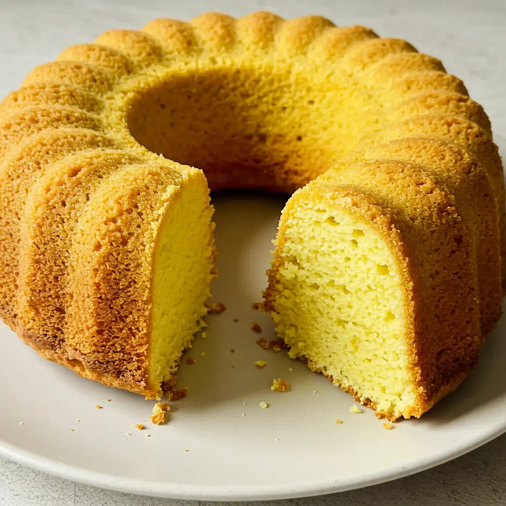 Bolo de Fubá Diet