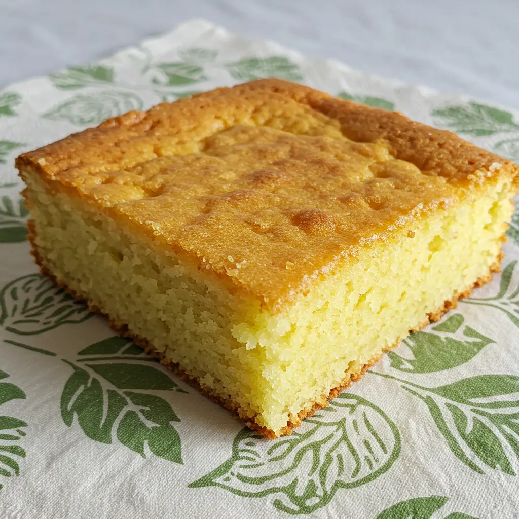 Bolo de Fubá Econômico