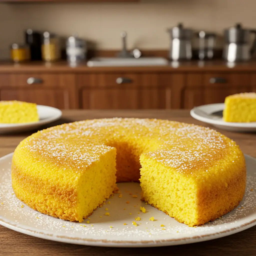 Bolo de Fubá Fácil