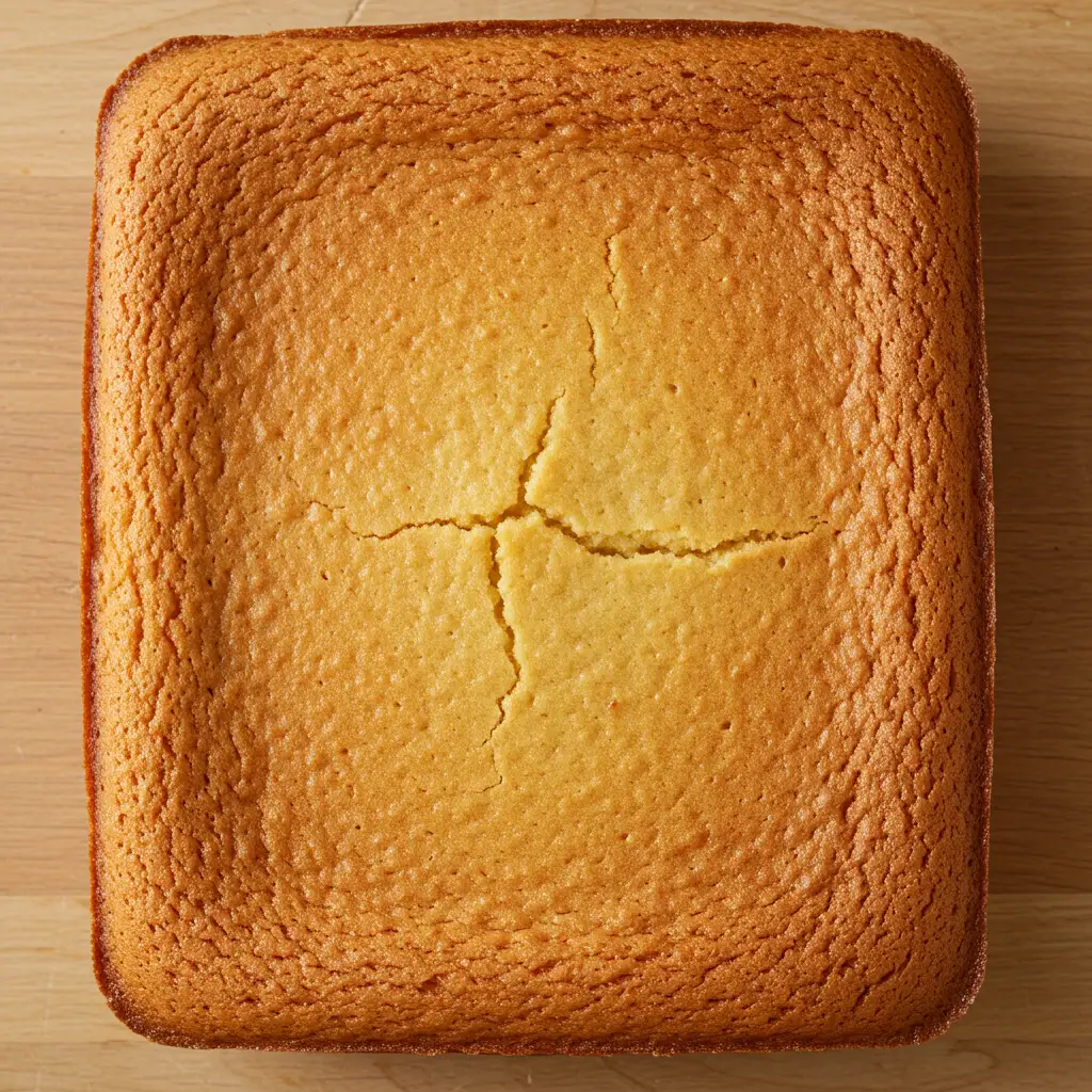Bolo de fubá fofinho