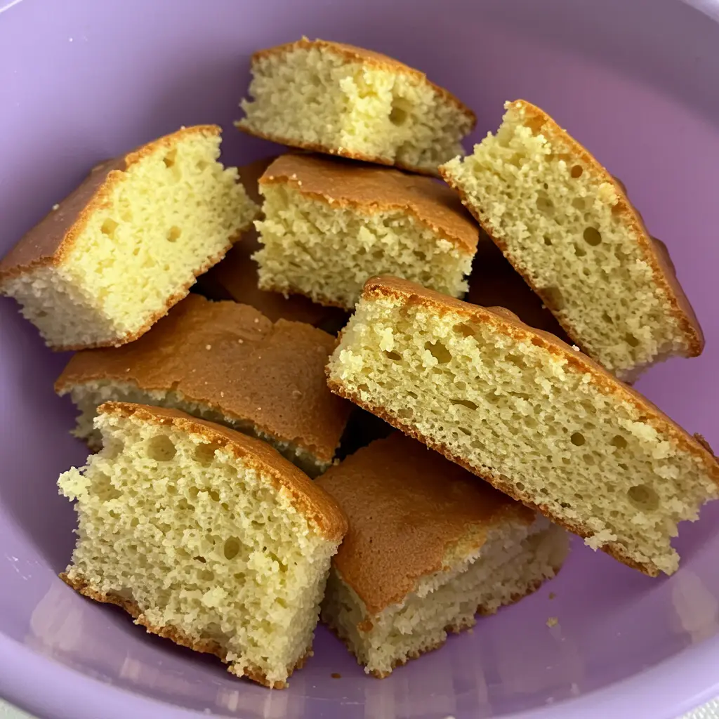 Bolo de Fubá Simples