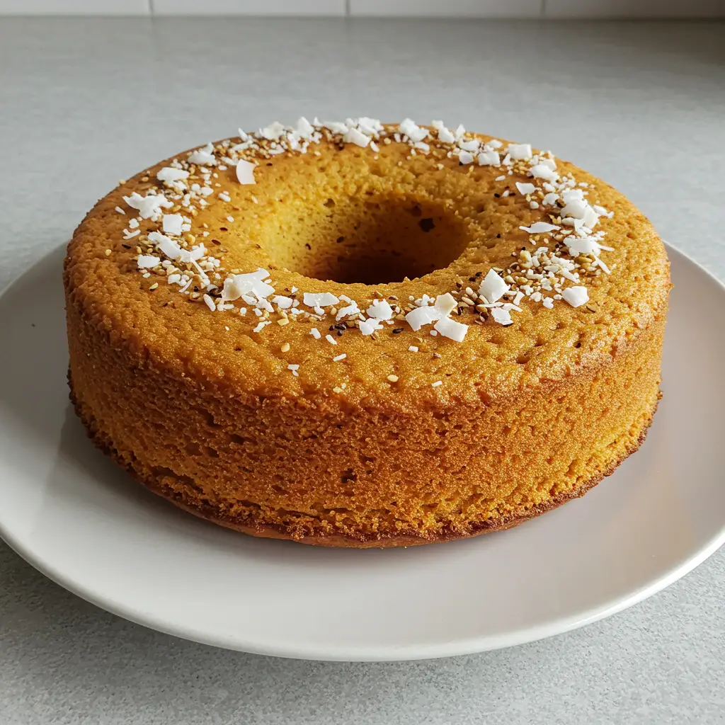 Bolo de Fubá Simples