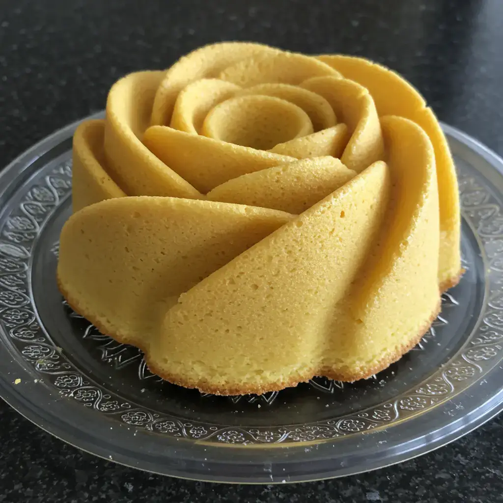 Bolo de Fubá Simples