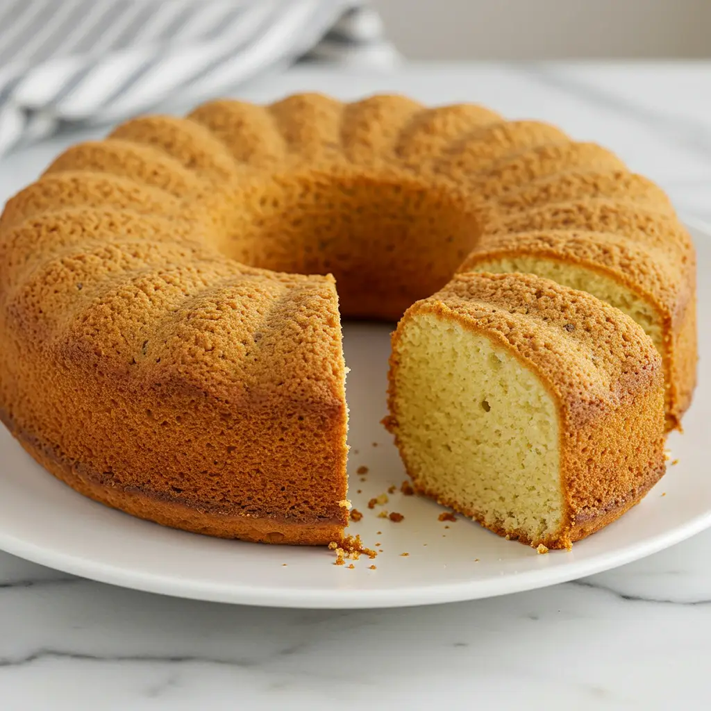 Bolo de Fubá Simples
