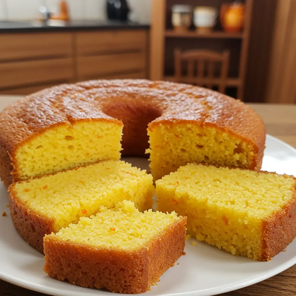 Bolo de laranja rápido