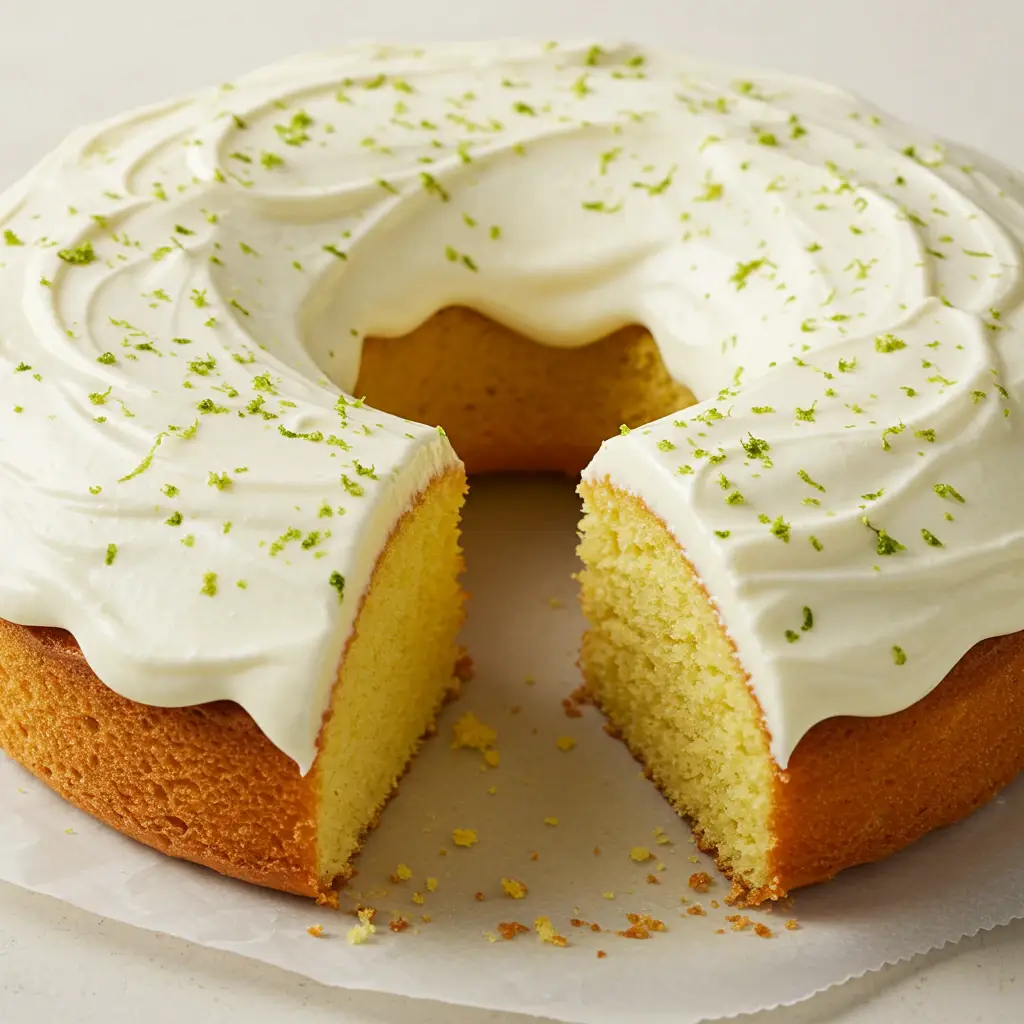 Bolo de Limão Cremoso