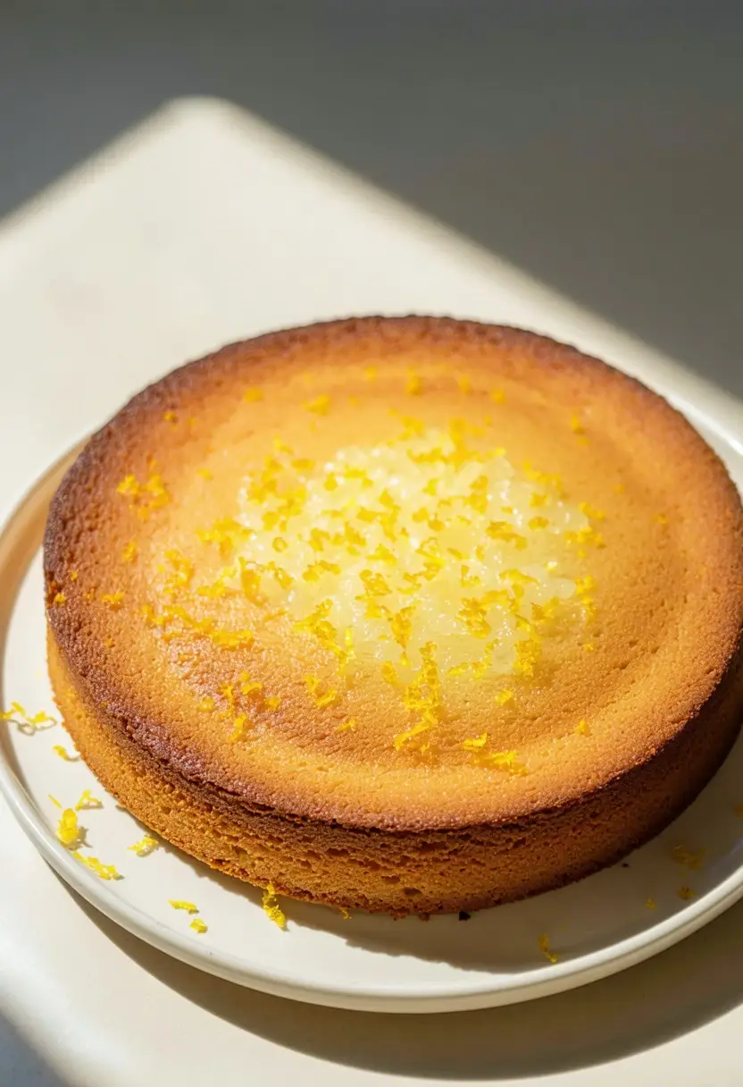 Bolo de Limão Simples