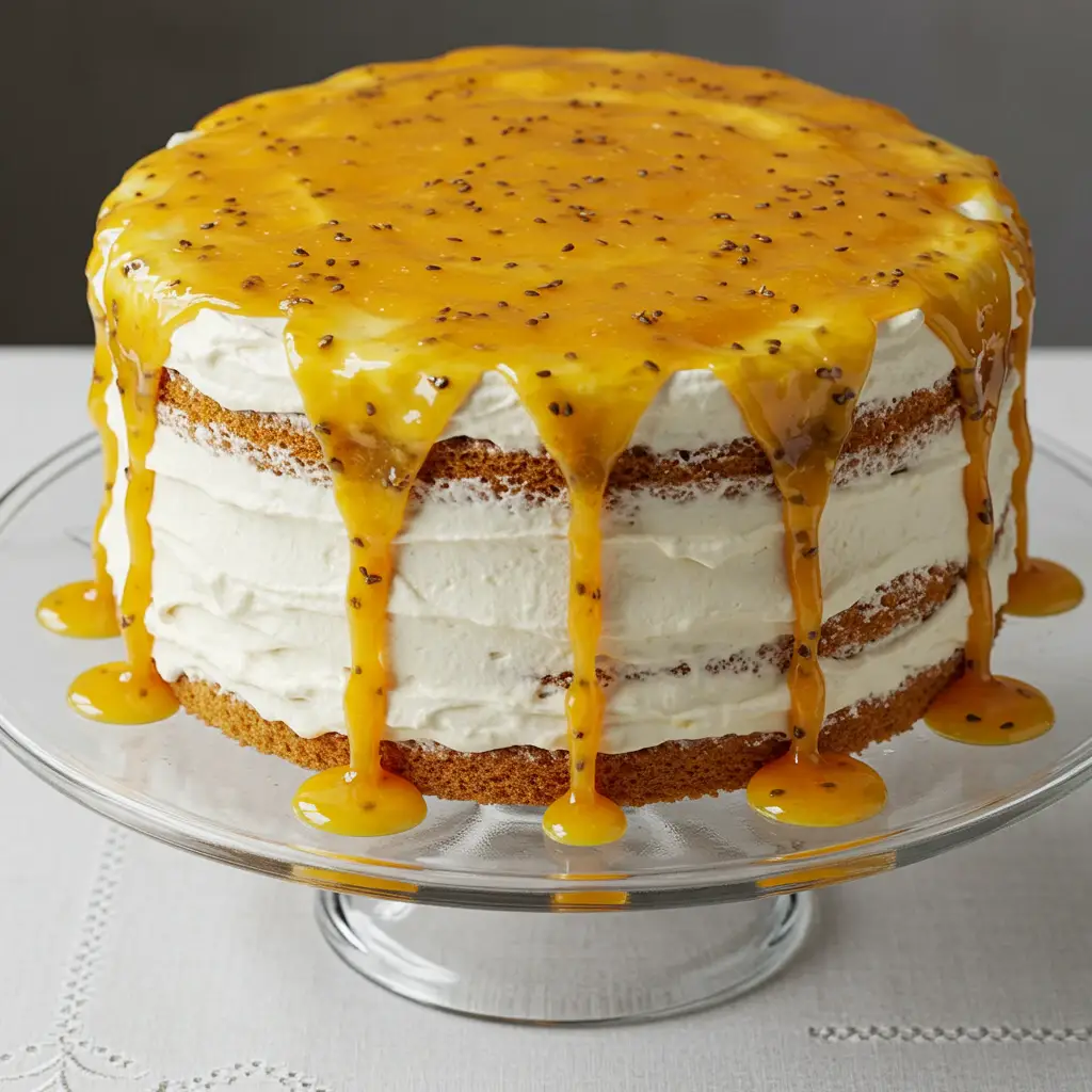 Bolo de Maracujá