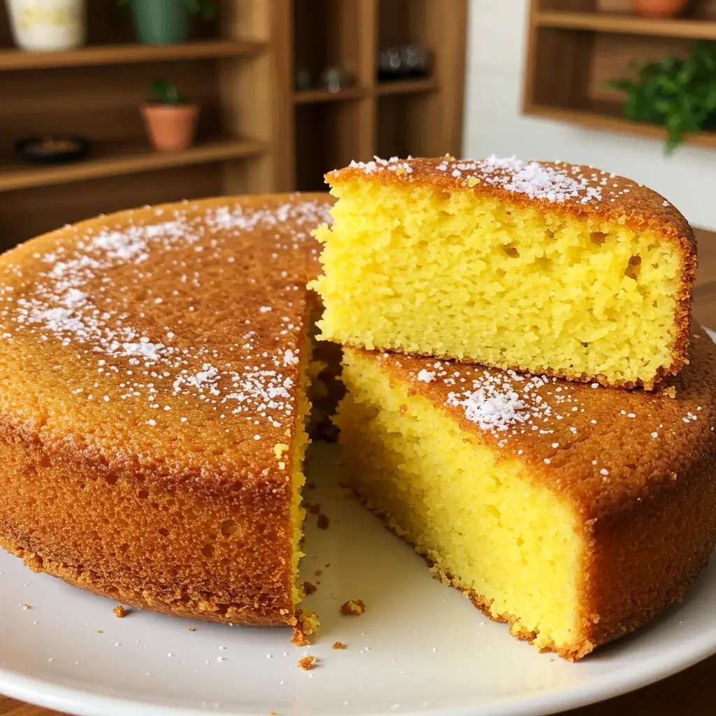 Bolo de milho de lata