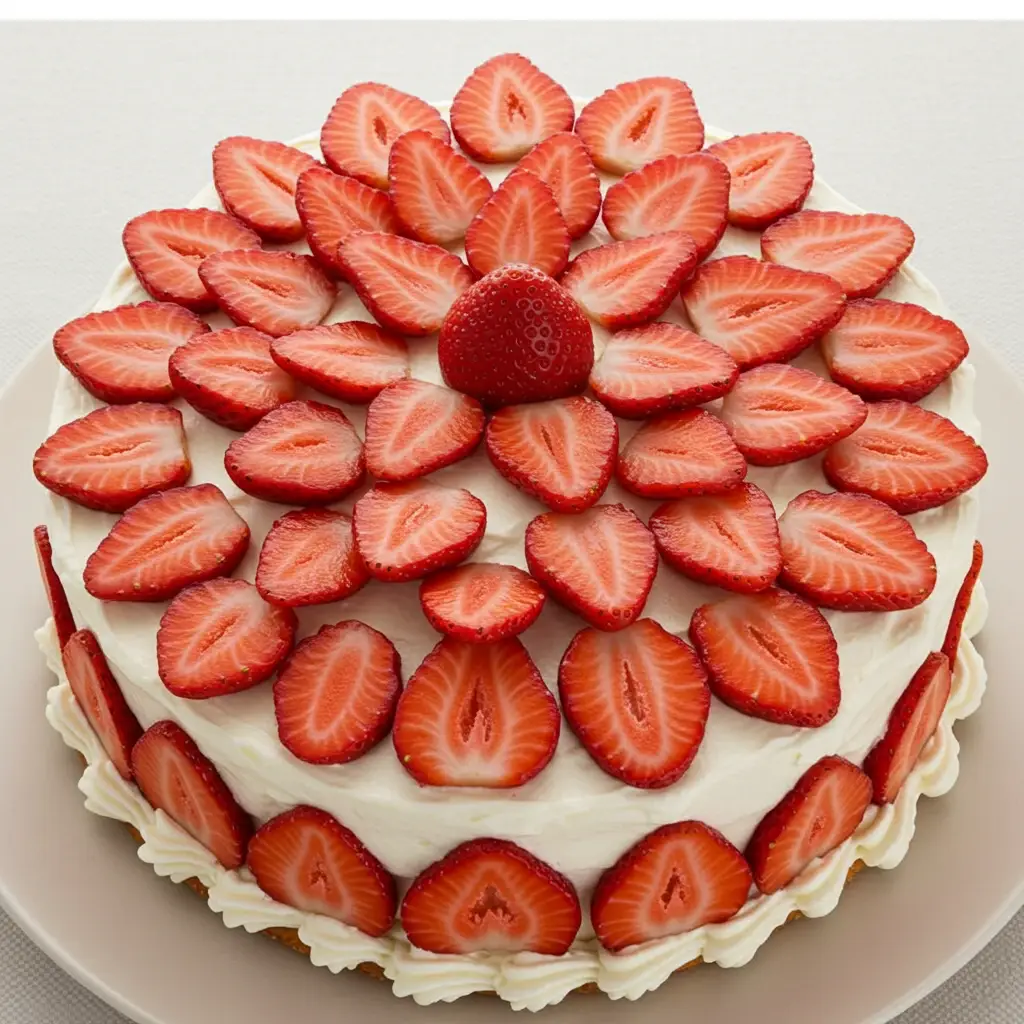 Bolo de morango