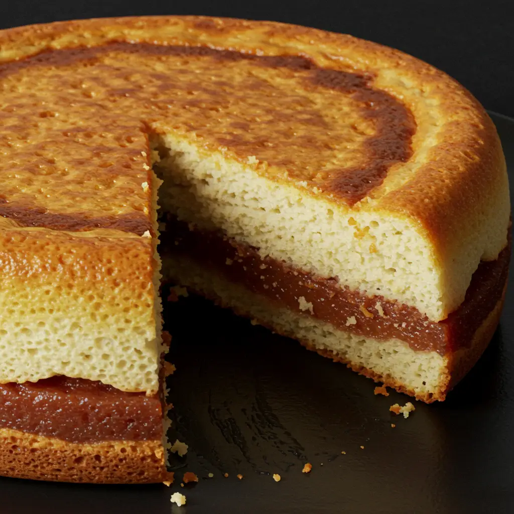 Bolo de Pudim Cremoso