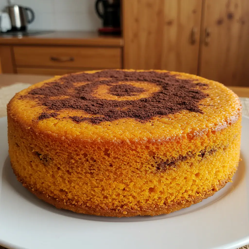 Bolo diet de cenoura