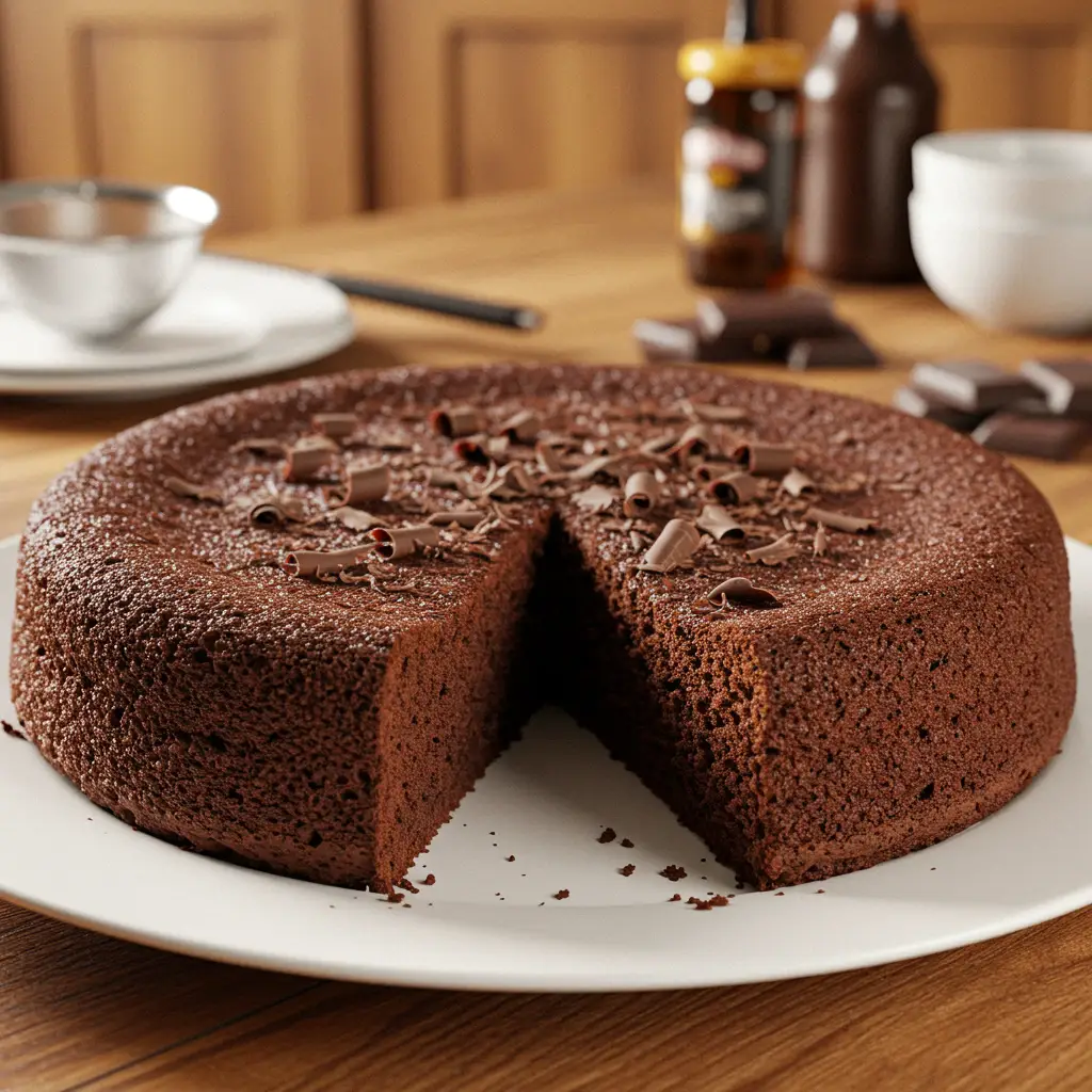 Bolo fofo de chocolate