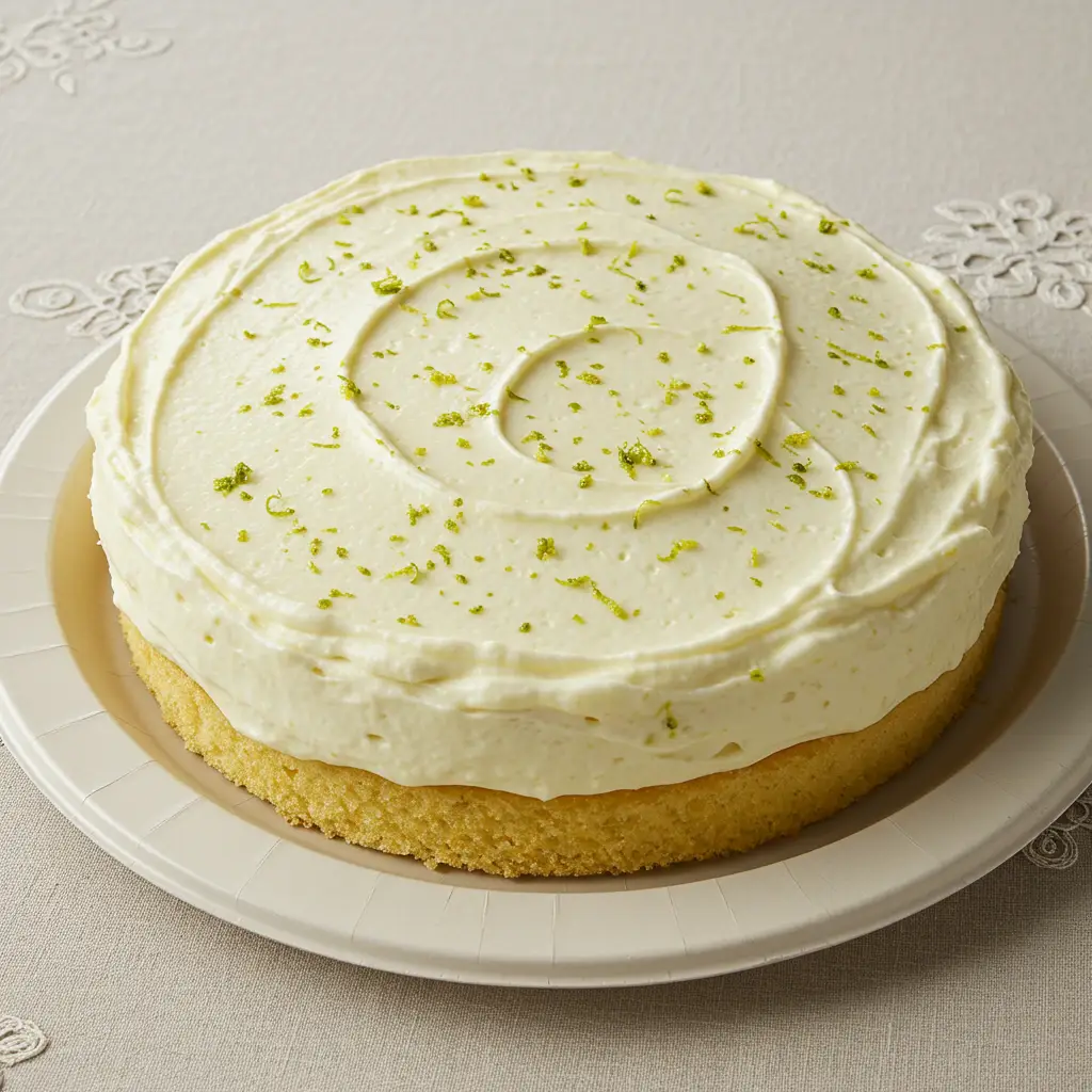Bolo Mousse de Limão