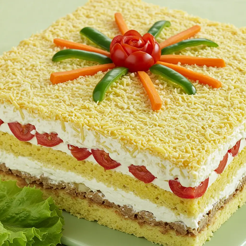 Bolo Salgado de Pão