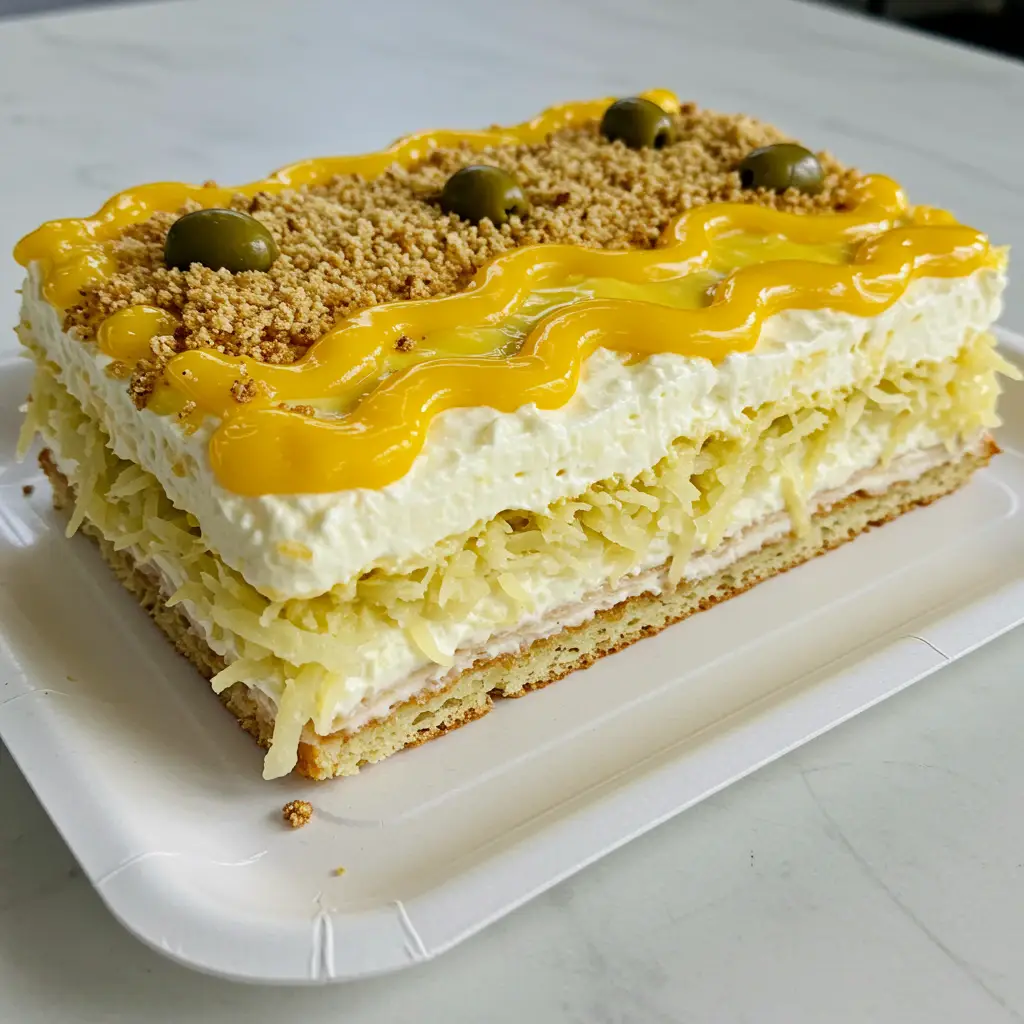 Bolo Salgado Simples