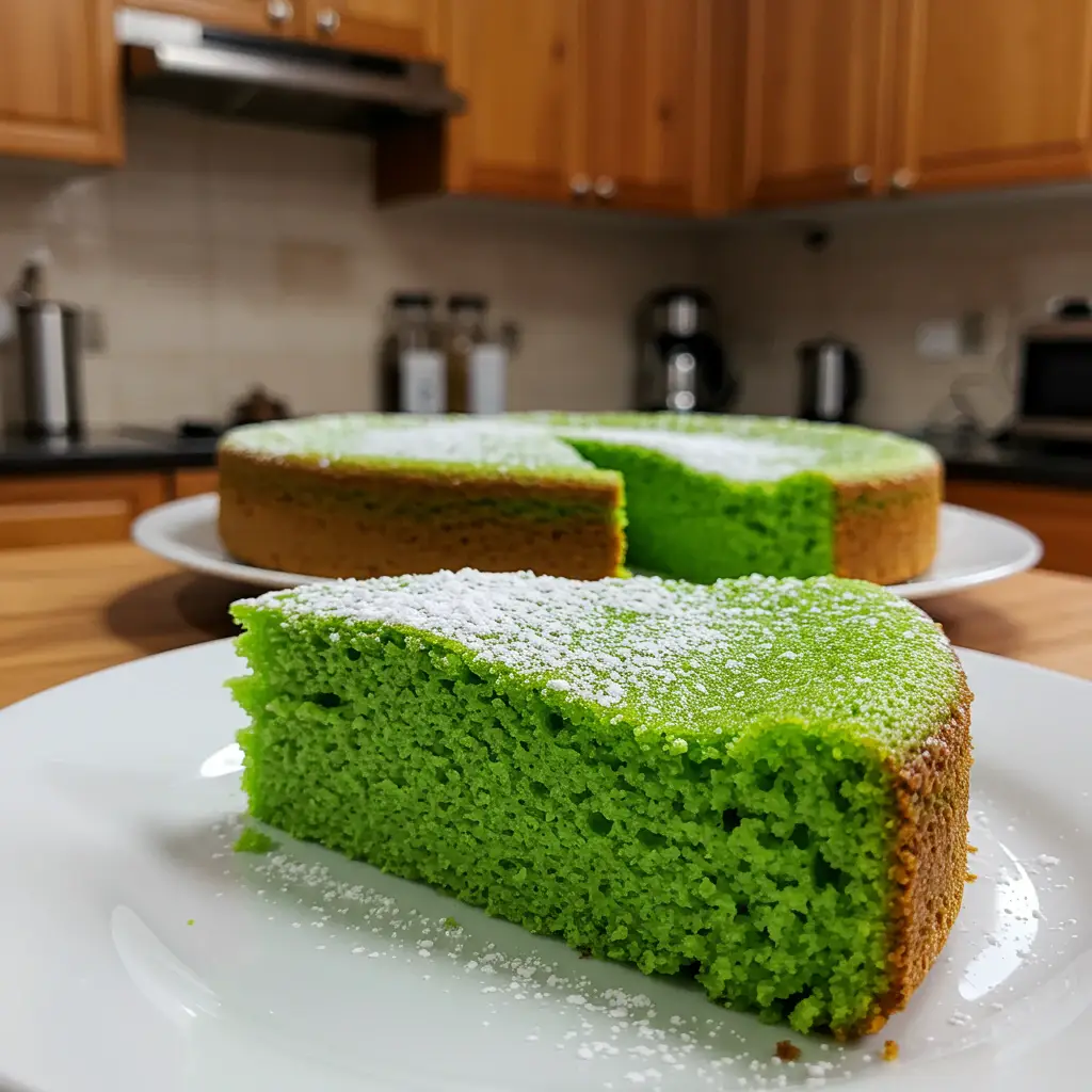 Bolo verde de limão